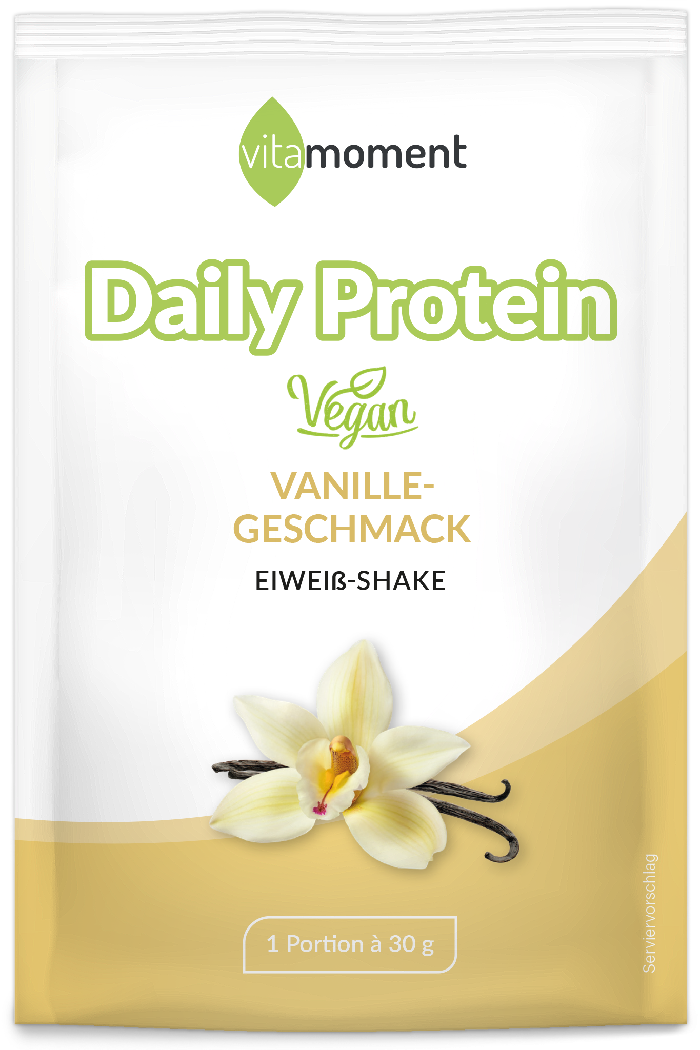 Daily Protein Vegan Probe - Vanille - VitaMoment Produkt