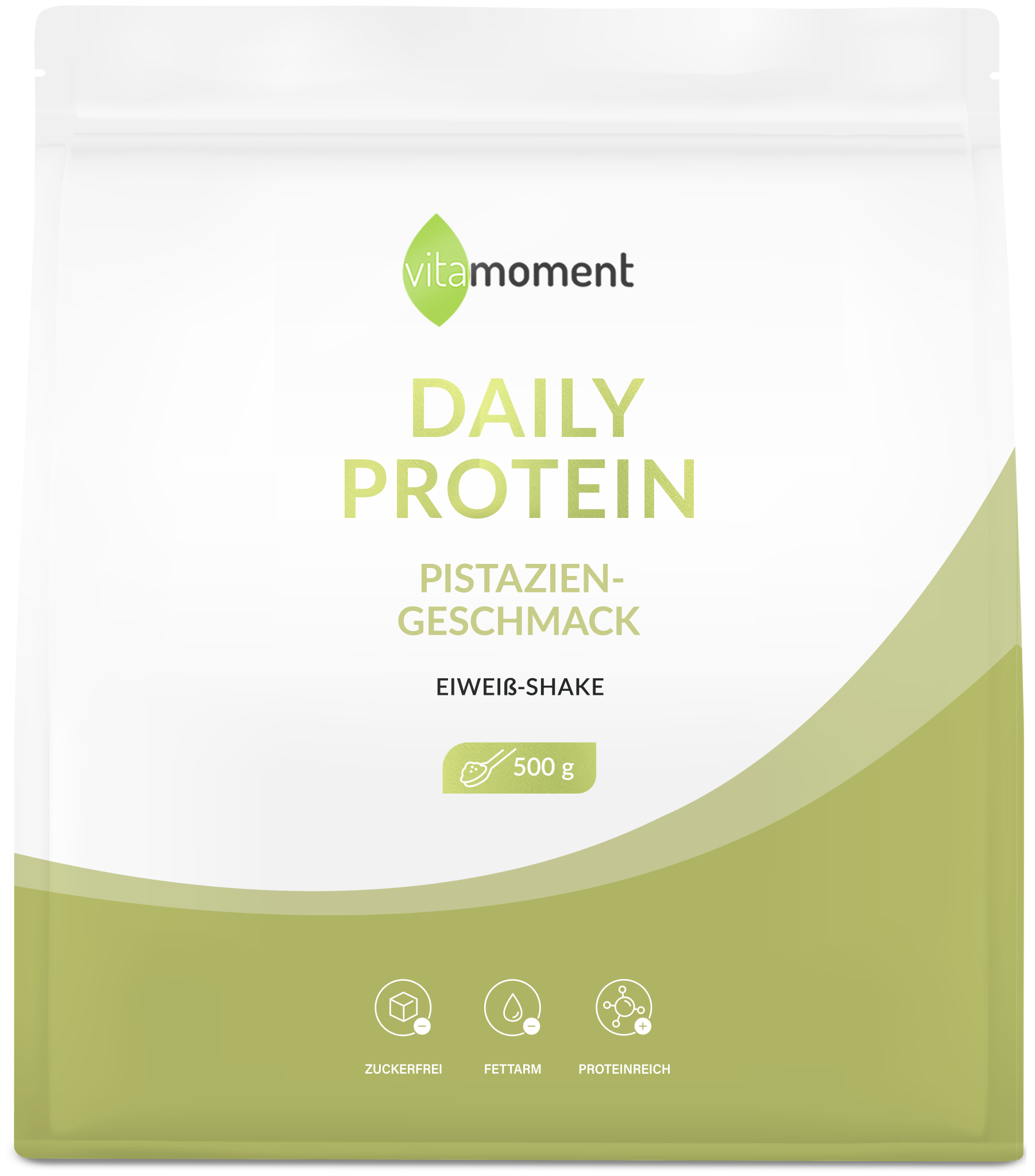 Daily Protein Shake - Pistazie, 500g - VitaMoment Produkt
