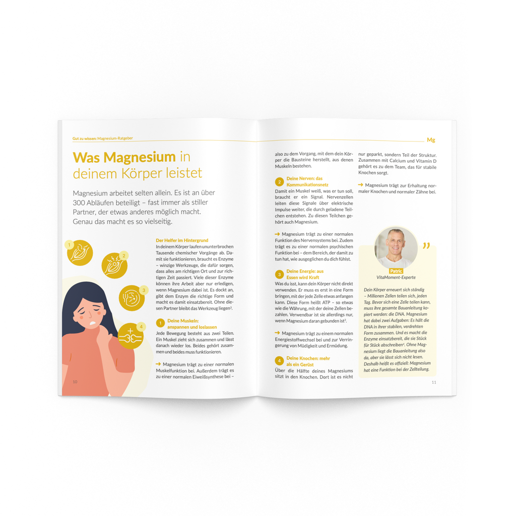 Magnesium-Ratgeber - VitaMoment Produkt